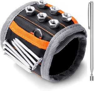Read more about the article HORUSDY Magnetic Wristband, Gifts for Dad, with Strong Magnets for Holding Screws, Nails, Drilling Bits, Tool Gift for Male